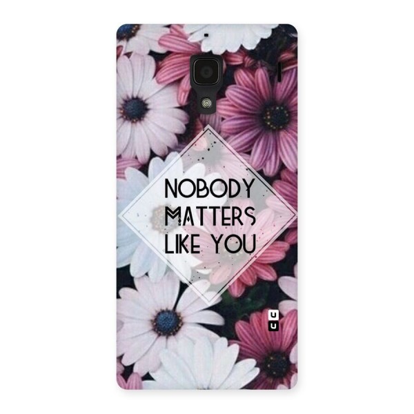 You Matter Back Case for Redmi 1S