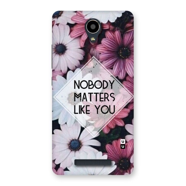 You Matter Back Case for Redmi Note 2