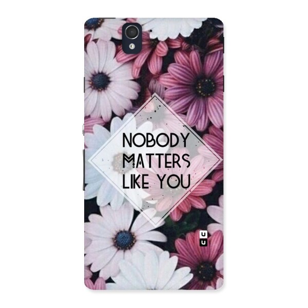 You Matter Back Case for Sony Xperia Z