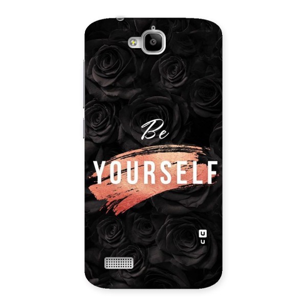 Yourself Shade Back Case for Honor Holly