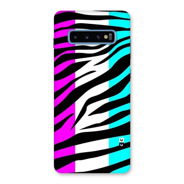 Zebra Texture Back Case for Galaxy S10 Plus