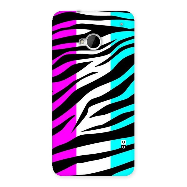 Zebra Texture Back Case for HTC One M7