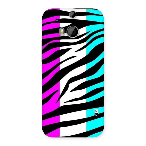 Zebra Texture Back Case for HTC One M8