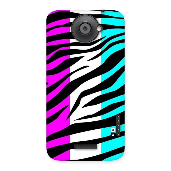 Zebra Texture Back Case for HTC One X