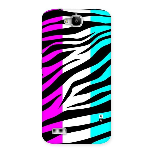 Zebra Texture Back Case for Honor Holly