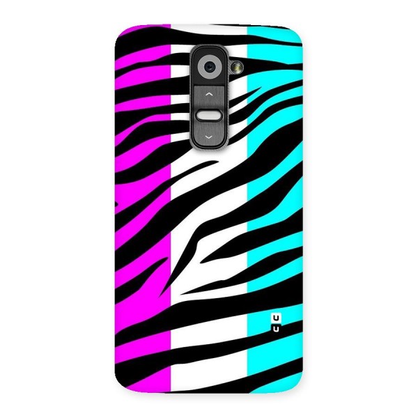 Zebra Texture Back Case for LG G2