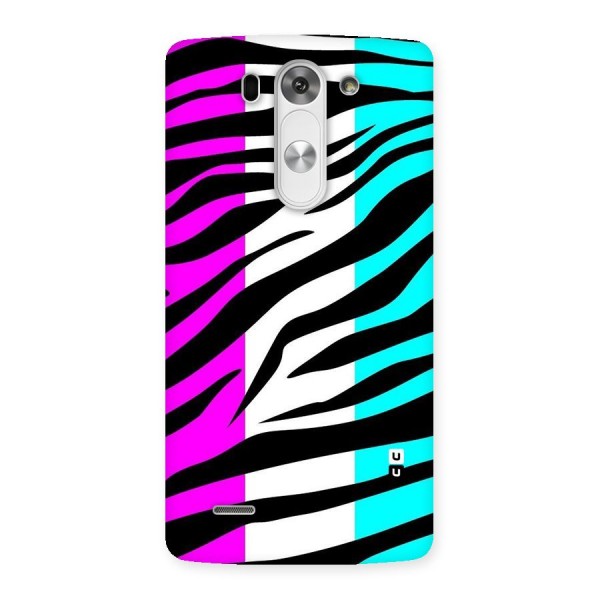 Zebra Texture Back Case for LG G3 Beat