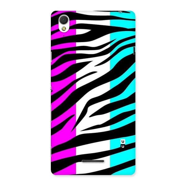Zebra Texture Back Case for Sony Xperia T3