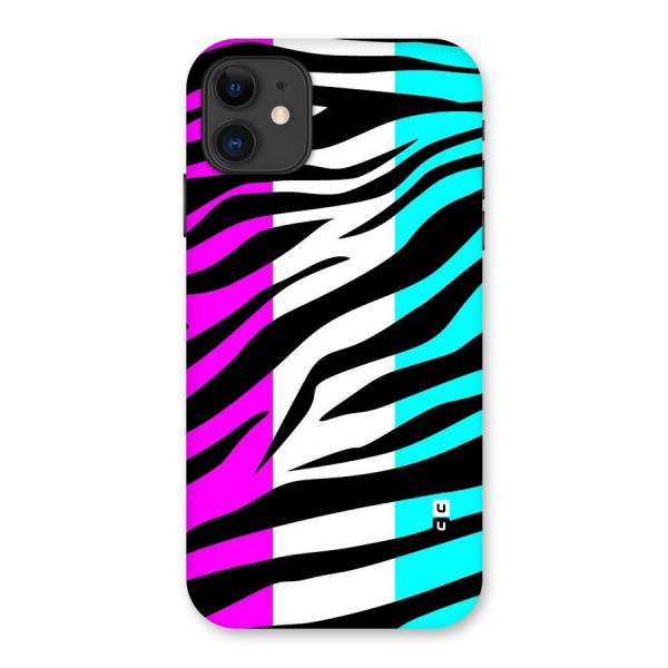 Zebra Texture Back Case for iPhone 11