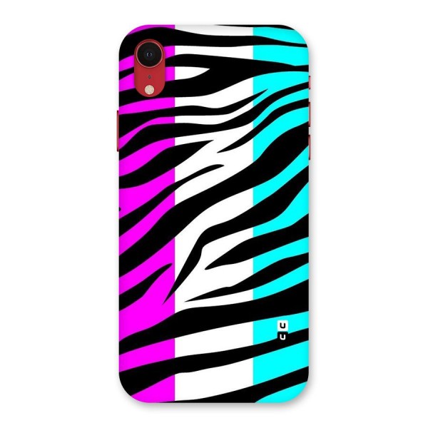 Zebra Texture Back Case for iPhone XR