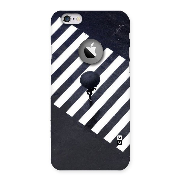 Zebra Walking Back Case for iPhone 6 Logo Cut