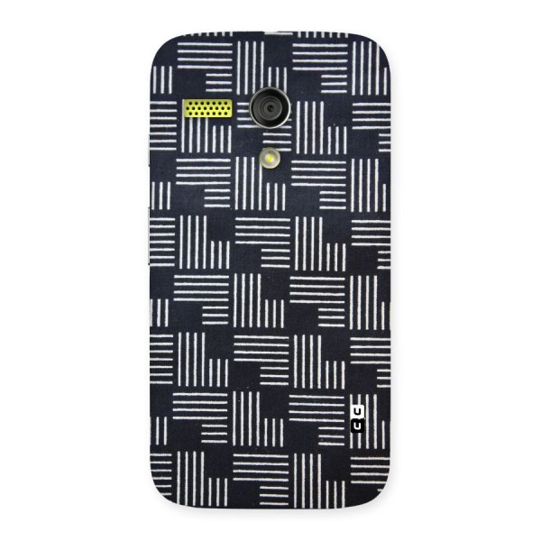 Zig Zag Hierarchy Back Case for Moto G
