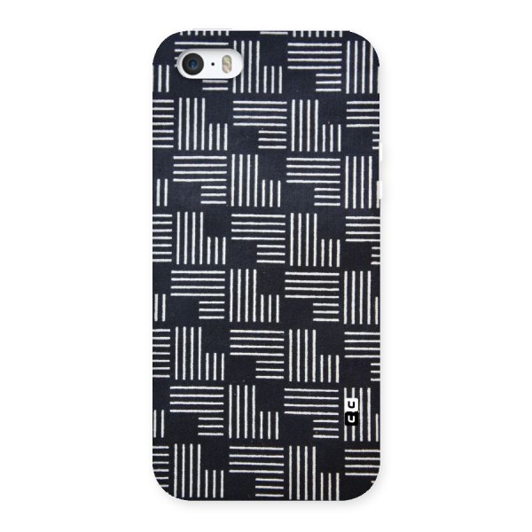 Zig Zag Hierarchy Back Case for iPhone SE