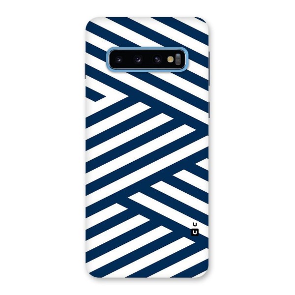 Zip Zap Pattern Back Case for Galaxy S10