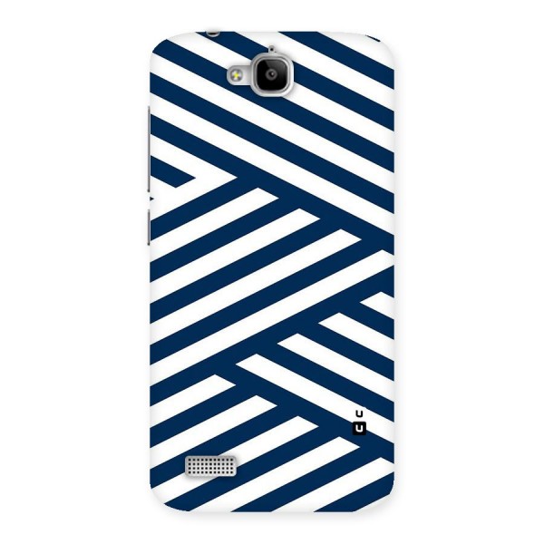 Zip Zap Pattern Back Case for Honor Holly