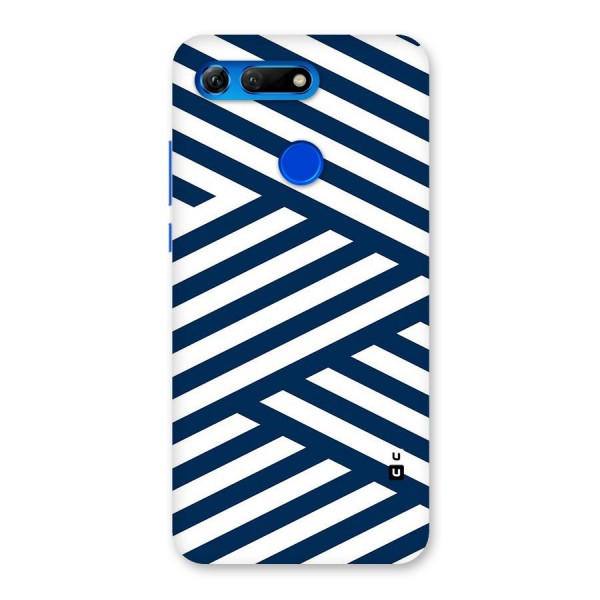 Zip Zap Pattern Back Case for Honor View 20