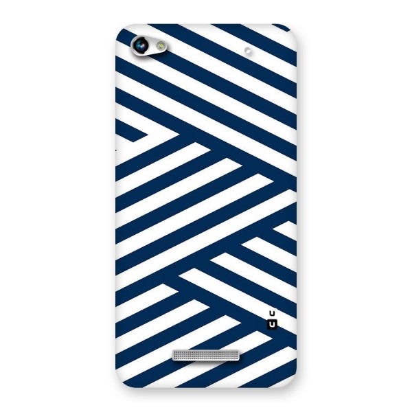 Zip Zap Pattern Back Case for Micromax Hue 2