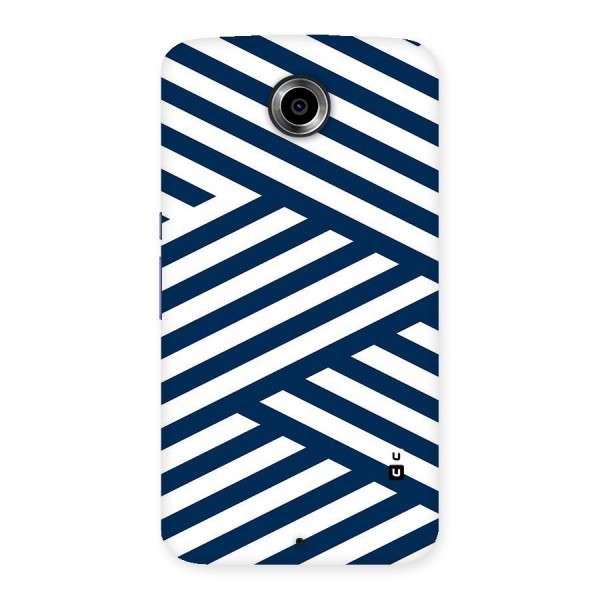 Zip Zap Pattern Back Case for Nexsus 6