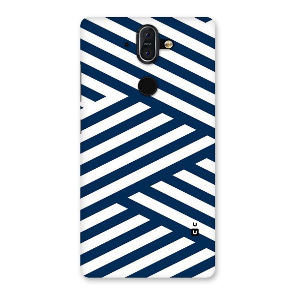 Zip Zap Pattern Back Case for Nokia 8 Sirocco