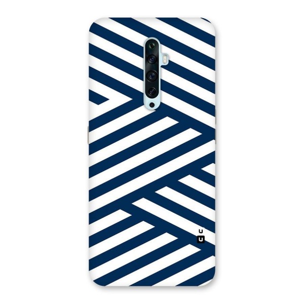 Zip Zap Pattern Back Case for Oppo Reno2 Z