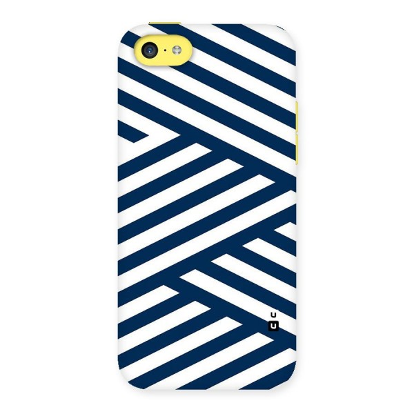 Zip Zap Pattern Back Case for iPhone 5C