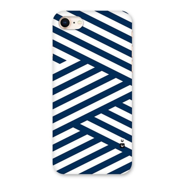 Zip Zap Pattern Back Case for iPhone 8
