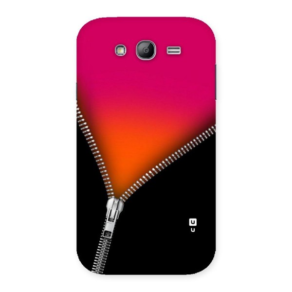 Zipper Print Back Case for Galaxy Grand Neo Plus