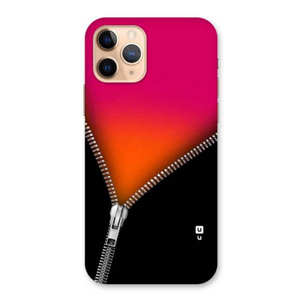 Zipper Print Back Case for iPhone 11 Pro