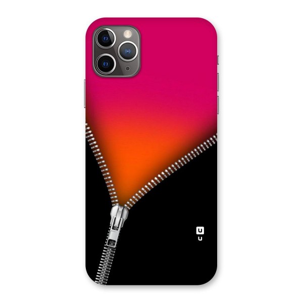 Zipper Print Back Case for iPhone 11 Pro Max