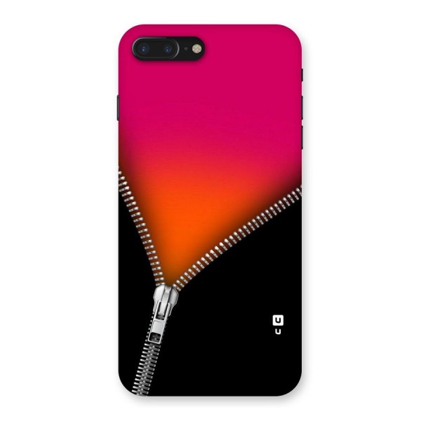 Zipper Print Back Case for iPhone 7 Plus