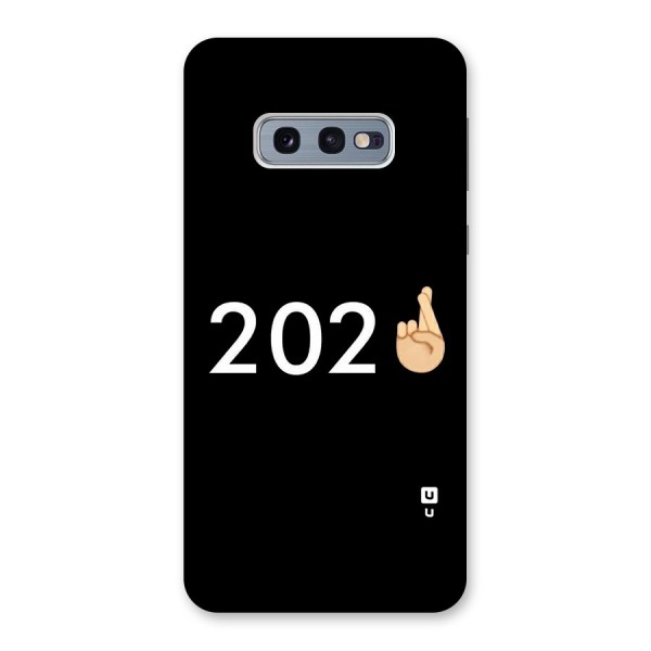 2021 Fingers Crossed Back Case for Galaxy S10e