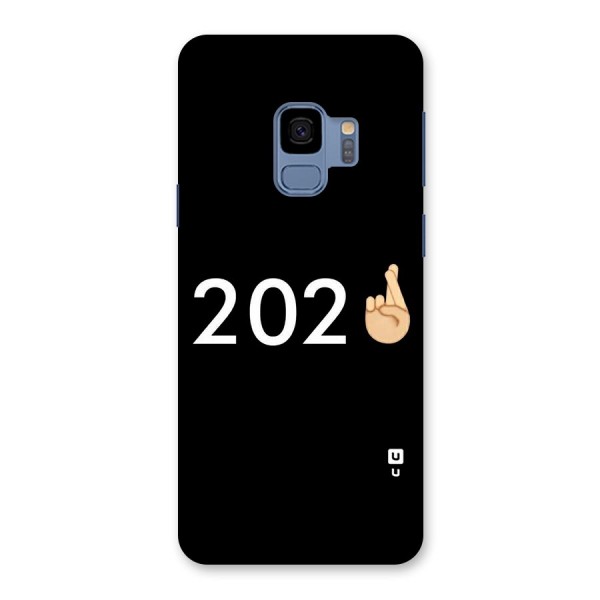 2021 Fingers Crossed Back Case for Galaxy S9