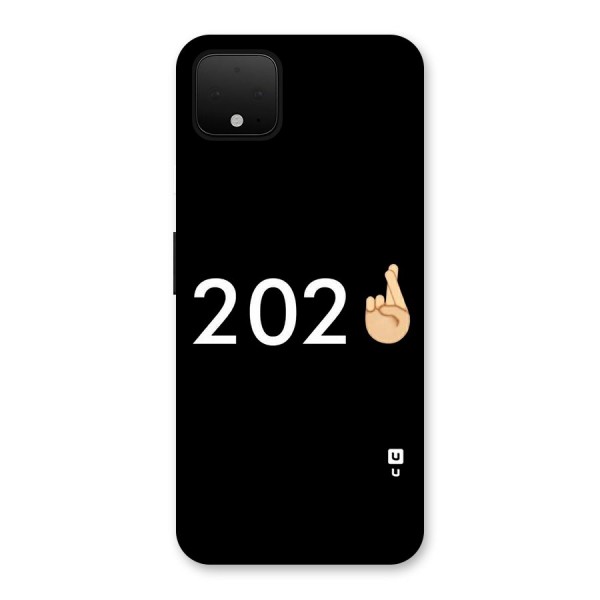 2021 Fingers Crossed Back Case for Google Pixel 4 XL