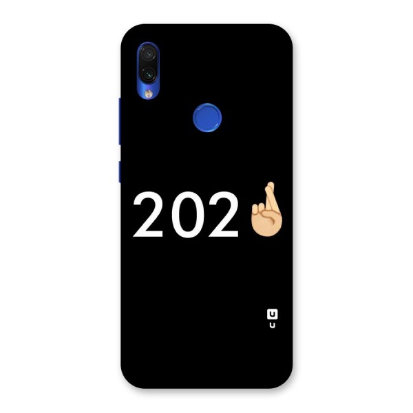2021 Fingers Crossed Back Case for Redmi Note 7S