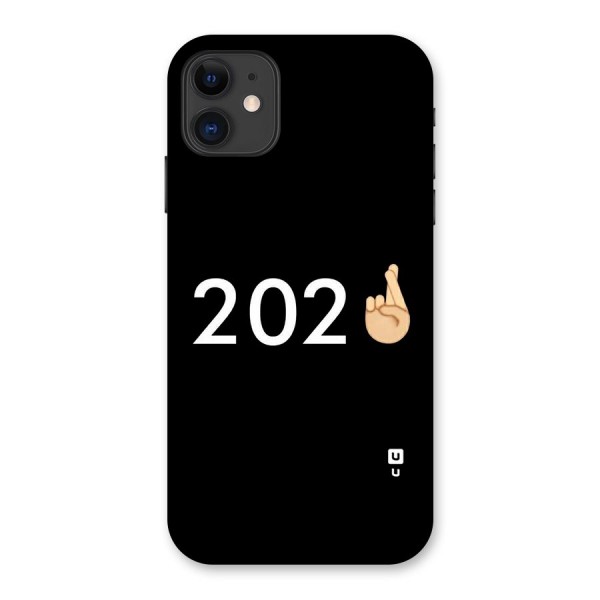 2021 Fingers Crossed Back Case for iPhone 11