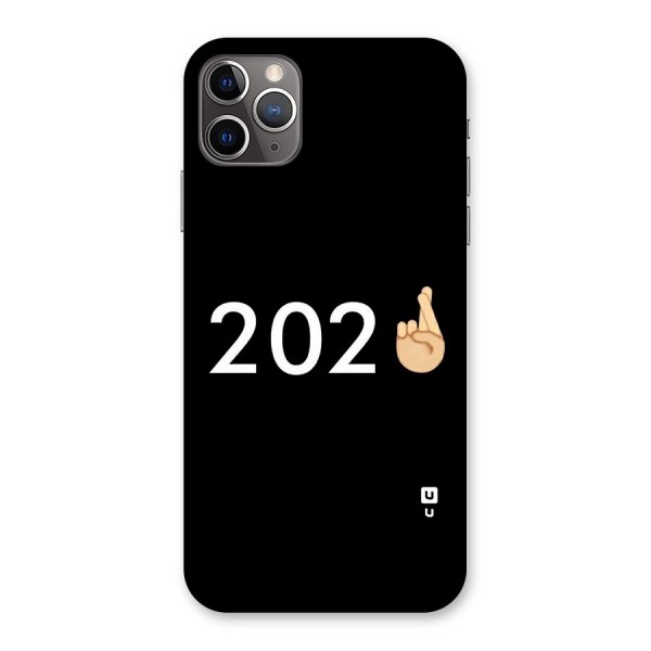 2021 Fingers Crossed Back Case for iPhone 11 Pro Max