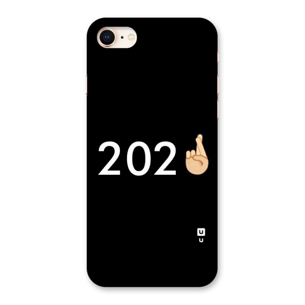 2021 Fingers Crossed Back Case for iPhone 8