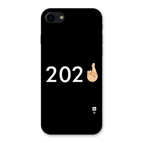 2021 Fingers Crossed Back Case for iPhone SE 2020