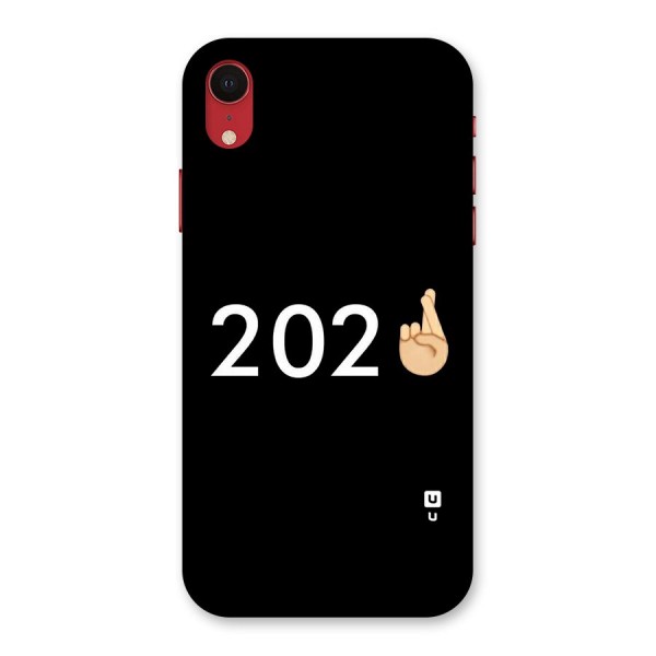 2021 Fingers Crossed Back Case for iPhone XR
