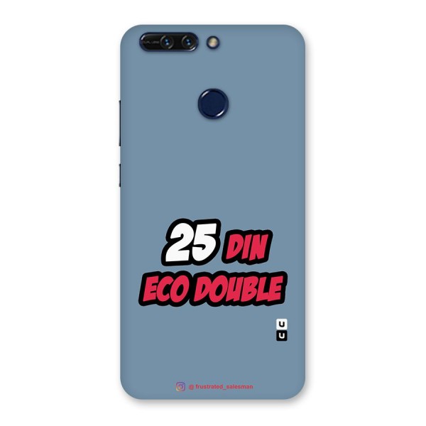 25 Din Eco Double SteelBlue Back Case for Honor 8 Pro