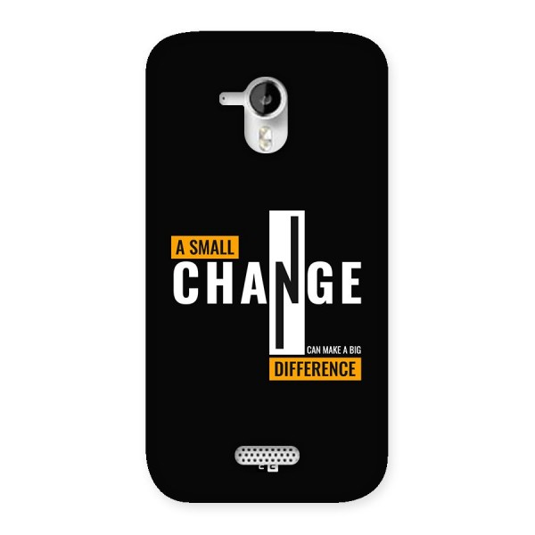 A Small Change Back Case for Canvas HD A116