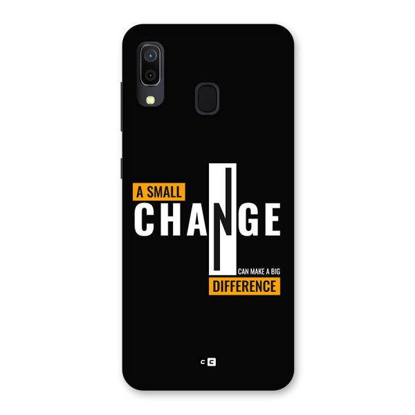 A Small Change Back Case for Galaxy A20