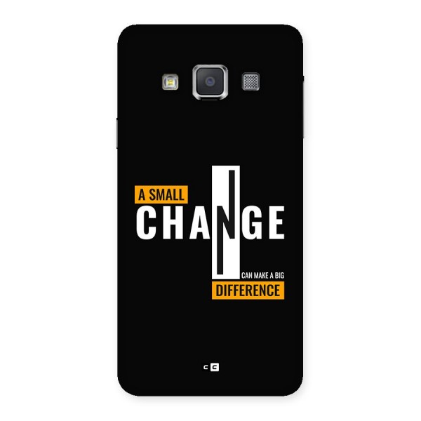 A Small Change Back Case for Galaxy A3