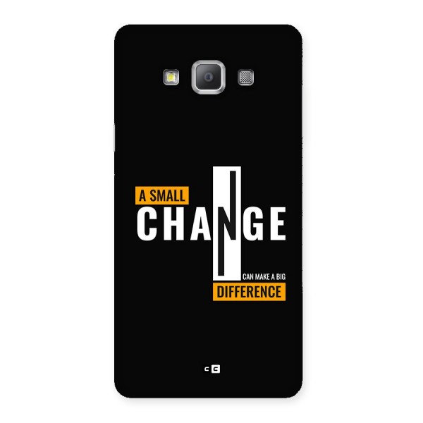 A Small Change Back Case for Galaxy A7