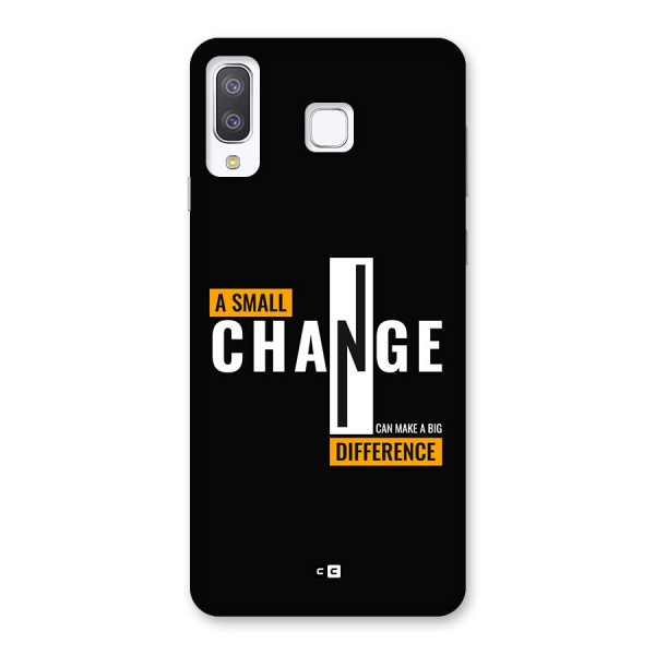 A Small Change Back Case for Galaxy A8 Star