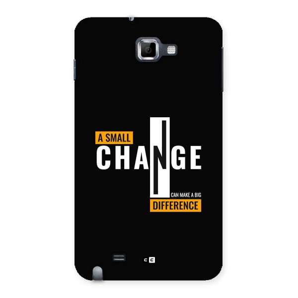 A Small Change Back Case for Galaxy Note