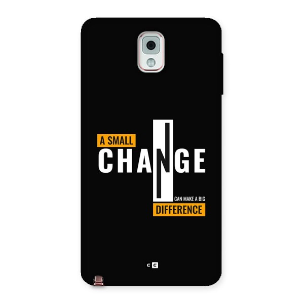 A Small Change Back Case for Galaxy Note 3