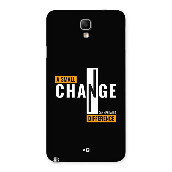 A Small Change Back Case for Galaxy Note 3 Neo