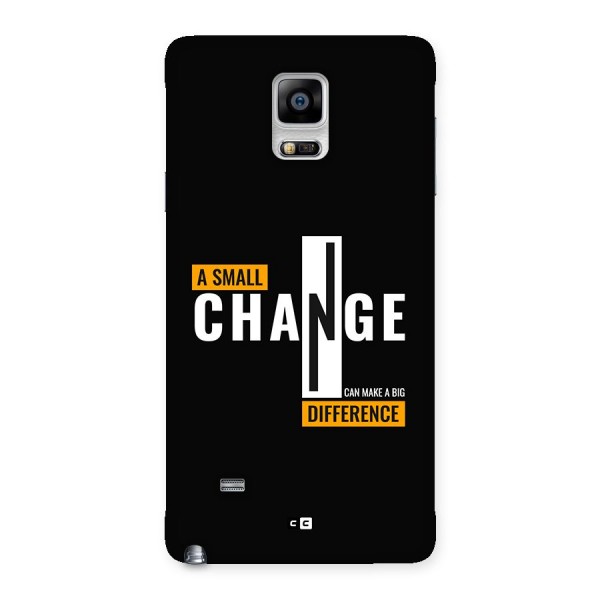 A Small Change Back Case for Galaxy Note 4