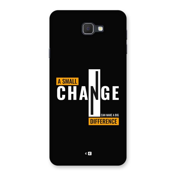 A Small Change Back Case for Galaxy On7 2016